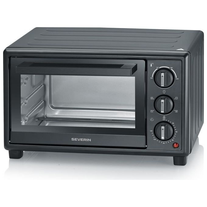 Severin TO 2079 Fornetto con Tostapane 20 L 1600 W (45.3x40x34.5 cm) colore Nero