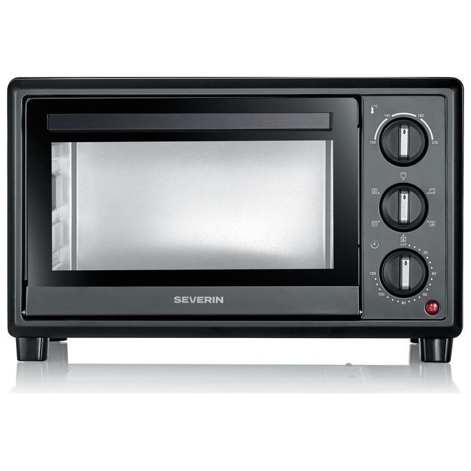 Severin TO 2079 Fornetto con Tostapane 20 L 1600 W (45.3x40x34.5 cm) colore Nero