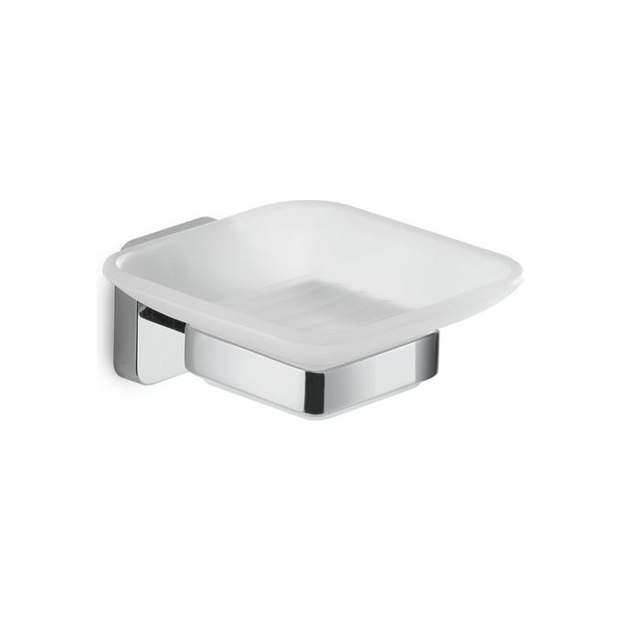 Gedy Porta Sapone da Parete Tonga Cromo Lucido