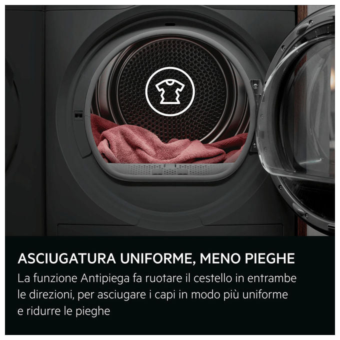 AEG TR7HG18C Serie 7000 Asciugatrice Pompa di Calore 8 Kg Tecnologia SensiDry MixDry PreciseDry Filtro EasyClean (68x59 6x85 cm) colore Bianco