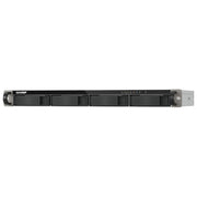 Qnap TS-432XEU-4G TS-432XeU NAS Rack 1U 4 GB DDR4 0 TB QNAP QTS colore Nero Grigio