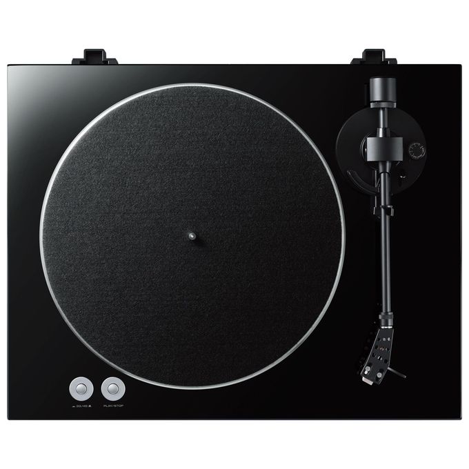 Yamaha TT-S303 Giradischi Tradizionale a Cinghia con Preamplificatore Incorporato Uscita Phono e di Linea Braccio Diritto 4.8 Kg colore Nero