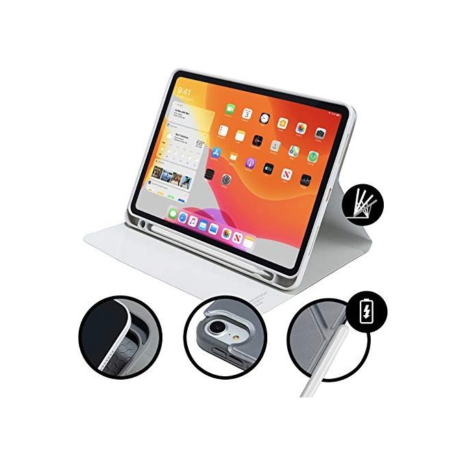 Tucano Metal Custodia Cover Protettiva Compatibile con iPad Air 10.9'' 2020 Alloggio Apple Pencil