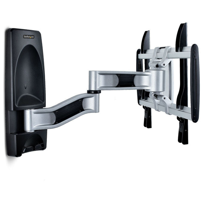 StarTech.com TV-WALL-MOUNT-65FS Supporto TV da Parete Articolato per Schermo 26-65'' fino a 45 Kg Compatibilita' VESA 200x100-400x400 Inclinazione Regolabile Rotazione +90--90° colore Nero