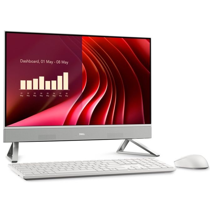 Dell TXX50 EC24250 PC All-in-One Intel Core 7 150U 16 GB DDR5 1 TB SSD 23,8'' Full HD Windows 11 Pro Wi-Fi 6E colore Bianco