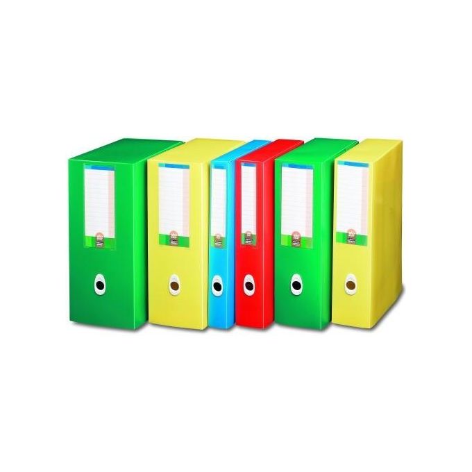 Fellowes Scatola Progetto Plus 15 Eko Giallo Dorso 15cm