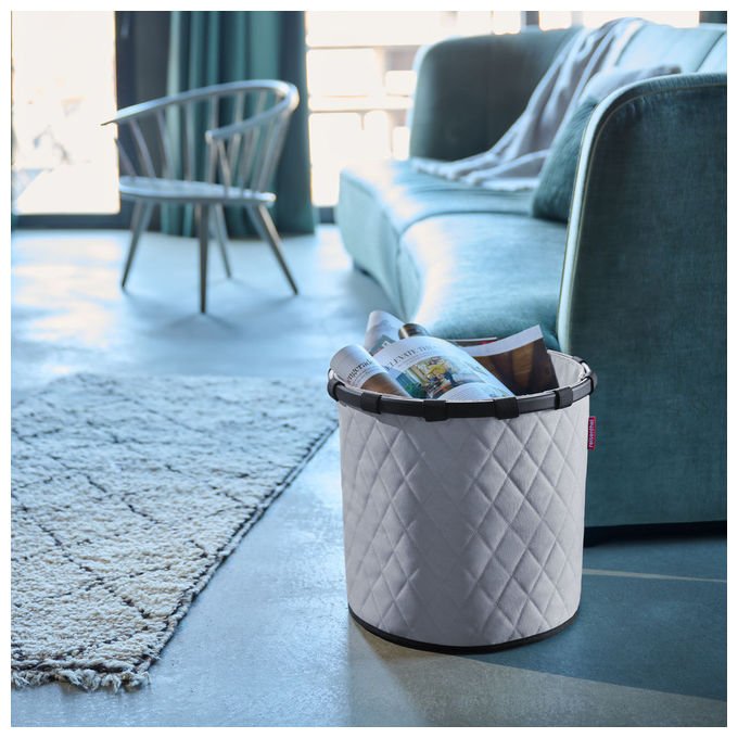 Reisenthel UA7062 homebasket M Cestello 30 L Alluminio Poliestere colore Grigio