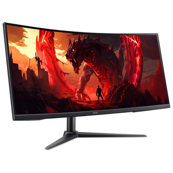 Acer UM-CX0EE-013 Nitro Monitor PC 3440 x 1440 Pixel 34'' 200 Hz 1 ms VA HDR colore Nero