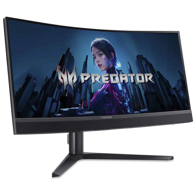 Acer UM.CXXEE.301 Predator X34V3bmiiphuzx Monitor 34'' 3440 x 1440 Pixel 180 Hz FreeSync Premium 1500R colore Nero
