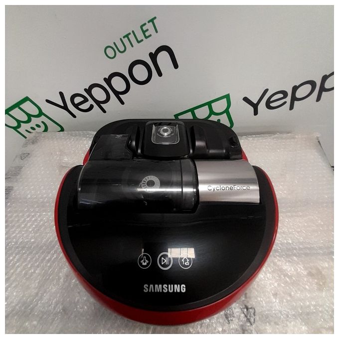 [ComeNuovo] Samsung VR20J9010UR – Aspirapolvere robot, tecnologia ciclonica senza sacco, contenitore 0,7 L, autonomia 30 min, rumorosita' 76 dB, funzioni: mappatura Visionary Mapping Plus, 3 modalita' (Auto-Manual-Spot), ritorno automatico alla base, tele