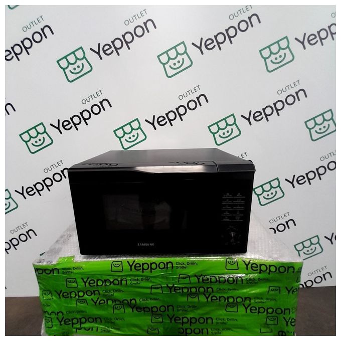 [ComeNuovo] Samsung MC28M6035KK - Forno a microonde combinato, 28 L, 2 100 W, Classe A, convezione, grill, SLIM FRY, HOTBLAST, cottura a vapore, sbrinamento, vetro EasyView, colore nero