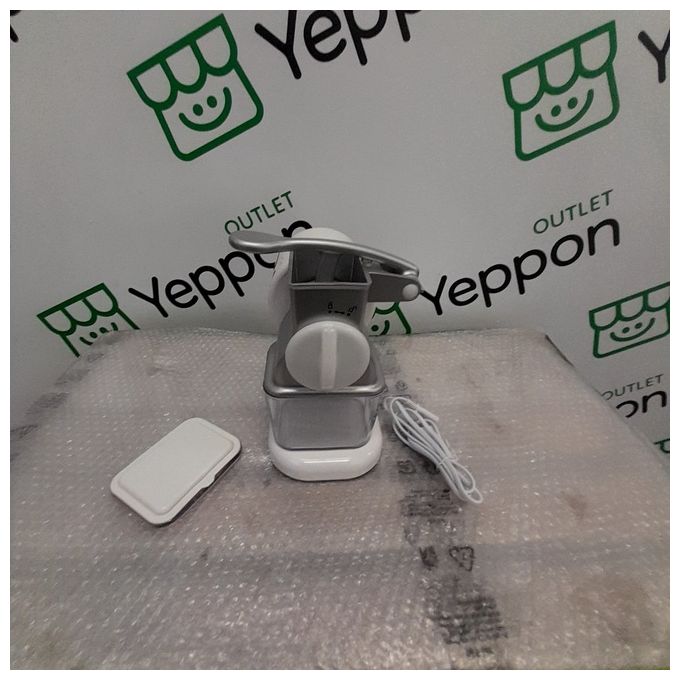 [ComeNuovo] RGV Robusta Junior Grattugia Elettrica Rullo Inox Tramoggia Alluminio Contenitore Estraibile con Coperchio Salvafreschezza 150 W