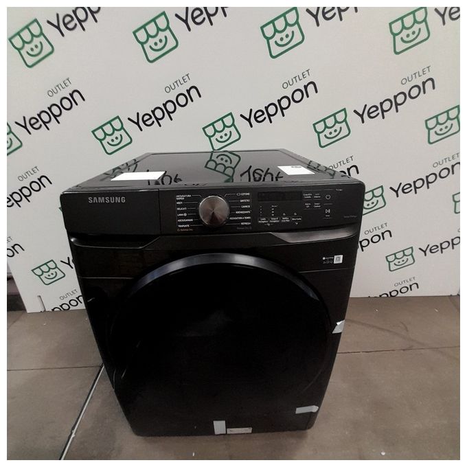 [ComeNuovo] Samsung DV16T8520BV-ET - Asciugatrice libera installazione 16 kg, classe energetica A+++, Hybrid Heat‑pump + Digital Inverter, cestello Diamond + Smart Control Wi‑Fi (98,4×68,6×84,4 cm), colore grafite
