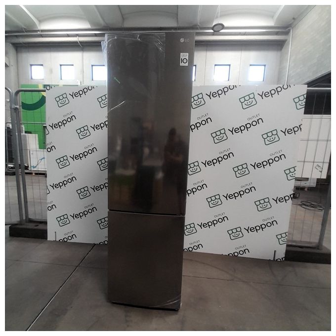 [ComeNuovo] LG GBP62PZNBC - Frigorifero combinato 384 L, 203 cm, Classe B, 35 dB, Total No Frost, DoorCooling+, LINEAR Cooling, Fresh Converter, Inox Premium