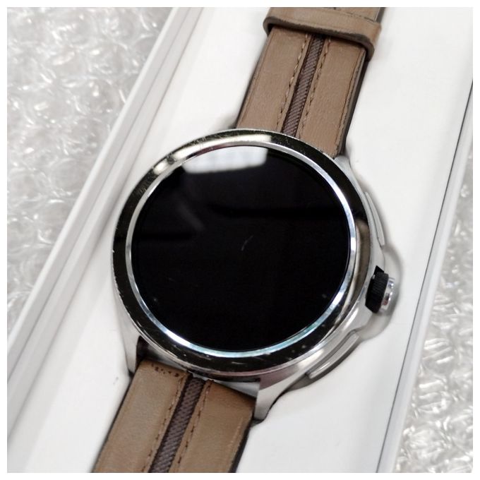 XIAOMI Smartwatch 2 Pro 1.43'' AMOLED GPS Sport e Salute Notifiche in Argento e Pelle Marrone