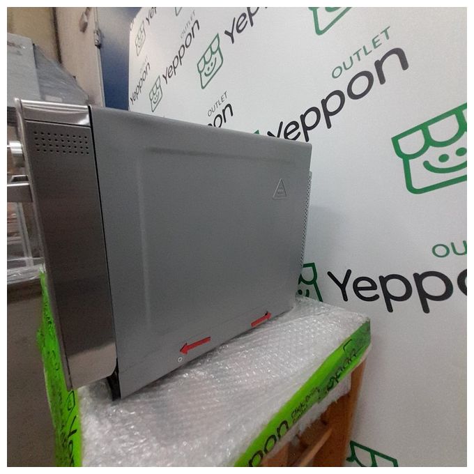 [ComeNuovo]  Whirpool MWP 3391 SX Forno a Microonde Combinato con Grill da 33 Litri e Potenza di 1000 W con Funzione DualCrisp e Display LED