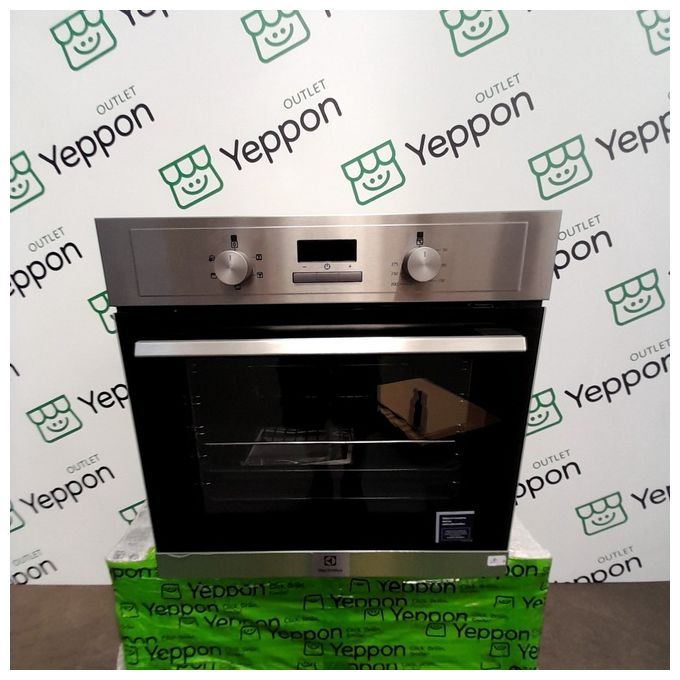 [ComeNuovo] Electrolux EOH3H00X Forno Elettrico Multifunzione da Incasso Capacita' 72 Litri Classe energetica A 5 Programmi Aqua Cleaning 60 cm Acciaio Inox