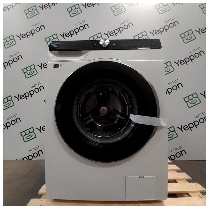 [ComeNuovo] Samsung WW90DG6U85LKU3 Lavatrice carica frontale 9 Kg Classe A Profondita' 55 cm Centrifuga 1400 giri Inverter Vapore AI Control Ecodosatore