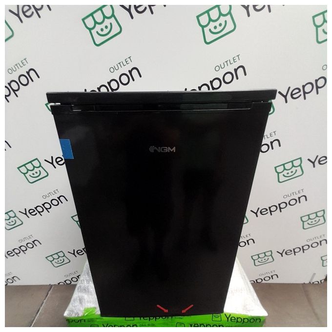 [ComeNuovo] NGM FT140BK - Frigorifero monoporta 89 L, 82 cm, Classe E, 41 dB, Raffreddamento statico, porta reversibile, zona Fresh Food, nero