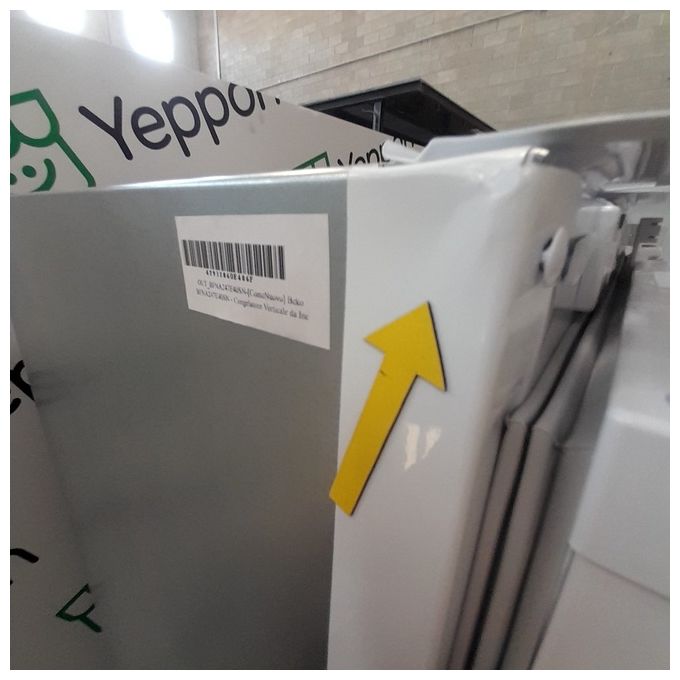 [Comenuovo] BEKO BFNA247E40SN Congelatore Verticale da Incasso 220 L 1775 cm Classe E 39 dB Total No Frost Compressore Inverter Porta Reversibile Bianco