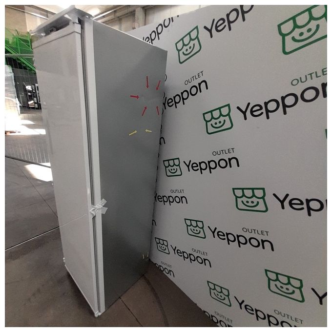 [Comenuovo] BEKO BFNA247E40SN Congelatore Verticale da Incasso 220 L 1775 cm Classe E 39 dB Total No Frost Compressore Inverter Porta Reversibile Bianco