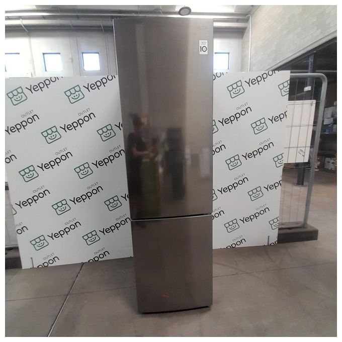 [ComeNuovo] LG GBP62PZNBC - Frigorifero combinato 384 L, 203 cm, Classe B, 35 dB, Total No Frost, DoorCooling+, Inox