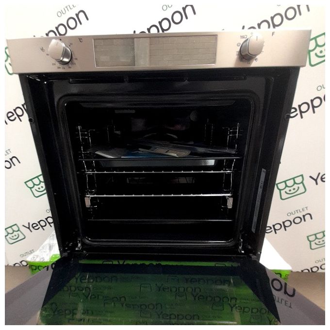 [ComeNuovo] Candy FXCE 625 X - Forno da incasso elettrico multifunzione, 78 L, Classe A, 9 funzioni di cottura, grill ventilato, chiusura soft-close, Acciaio inox