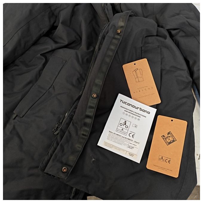 [ComeNuovo] Tucano Giacca WASHINGTON Colore Nero Taglia 2XL