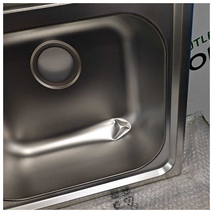 [ComeNuovo] Elleci River 475 LIR475ANSSX - Lavello da incasso 15 vasche + gocciolatoio Acciaio inox satinato antigraffio 100x50 cm da incasso Inox satinato