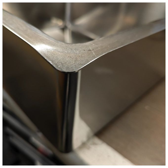 [ComeNuovo] Elleci Space 340 R15 LIC340SACPUN15 - Lavello sottotop 1 vasca, Acciaio inox satinato, 40x50 cm, sottotop, Inox satinato