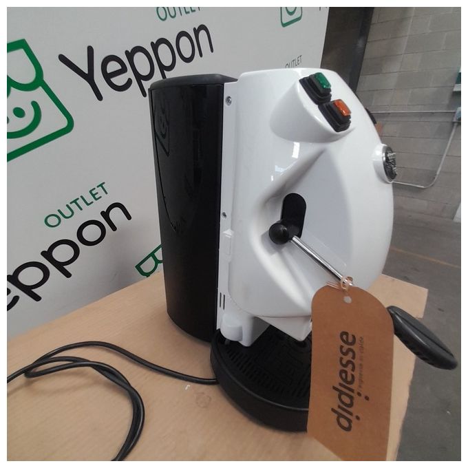 [ComeNuovo] DIDIESSE Frog Revolution Macchina per Caffé a Cialde 650W 15Bar Bianco