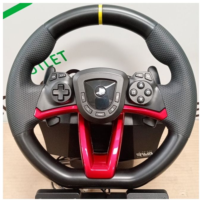 [ComeNuovo] [ComeNuovo] Hori SPF-022U Sterzo e Pedali per PC PlayStation 4 e 5