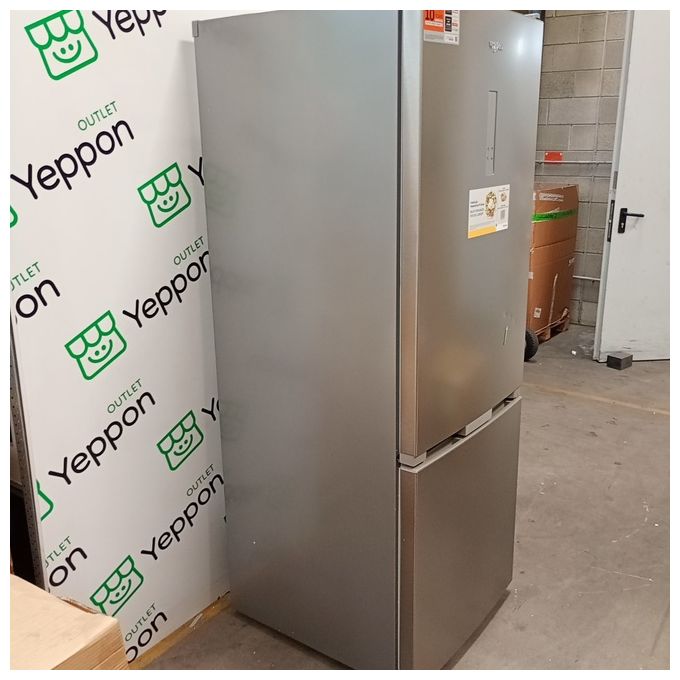 [ComeNuovo] Whirlpool WHK2 6493 X5E Frigorifero Combinato No Frost 490 L 192 cm Classe D 35 dB colore Acciaio Inox