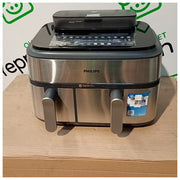 [ComeNuovo] [ComeNuovo] Philips Airfryer Serie 5000 Friggitrice ad aria con doppio cestello 9.0 Litri e cottura a vapore