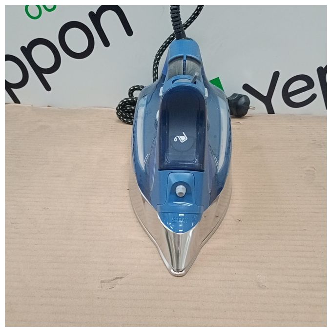 [ComeNuovo] Rowenta DW8215 PRO MASTER Ferro da Stiro a Vapore 2800 W 45 g-min colpo vapore 200 g-min piastra Microsteam 400 colore Blu