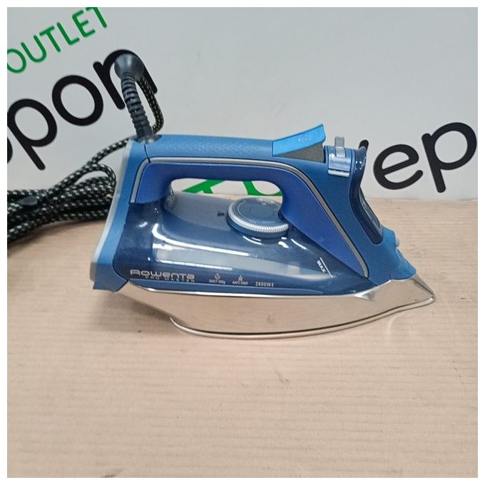 [ComeNuovo] Rowenta DW8215 PRO MASTER Ferro da Stiro a Vapore 2800 W 45 g-min colpo vapore 200 g-min piastra Microsteam 400 colore Blu