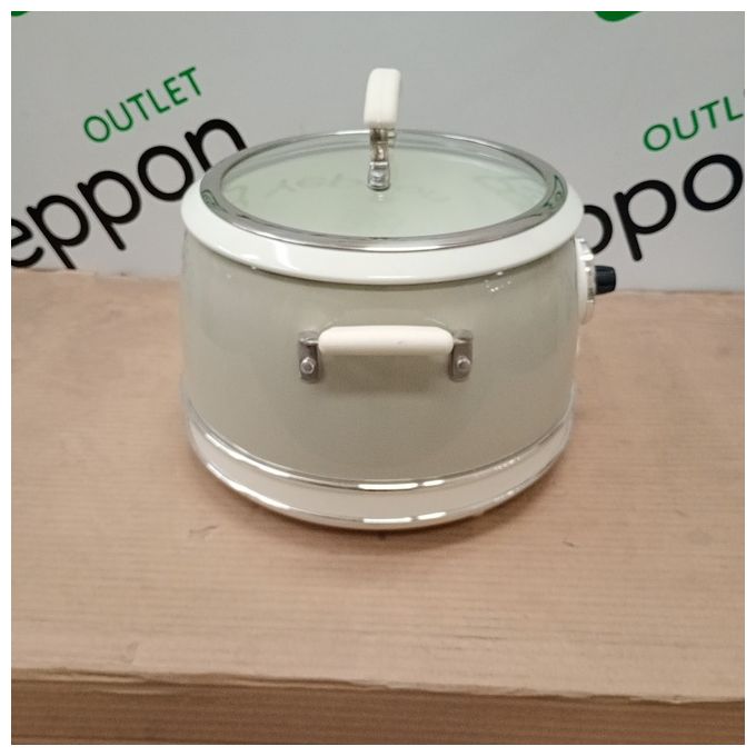 [ComeNuovo] Ariete 2904 Vintage Cuociriso Elettrico e Slow Cooker 3.5 L 700 W 5 programmi ciotola ceramica colore Beige