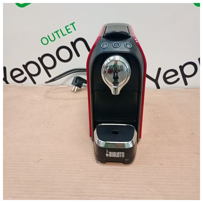 [ComeNuovo] Bialetti 098150521 Super Macchina da caffe' Capsule 0.7 L 20 bar 1200W Spegnimento Automatico colore Bianco