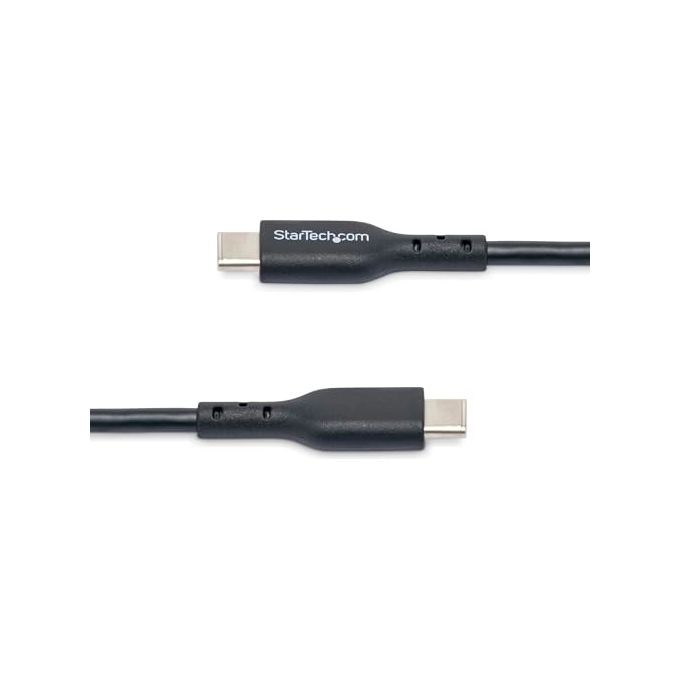 StarTech.com Cavo USB-C da 1mt Cavo di Ricarica USB-C cavo USB 2.0 Tipo-C per Laptop 60W 3A Power Delivery