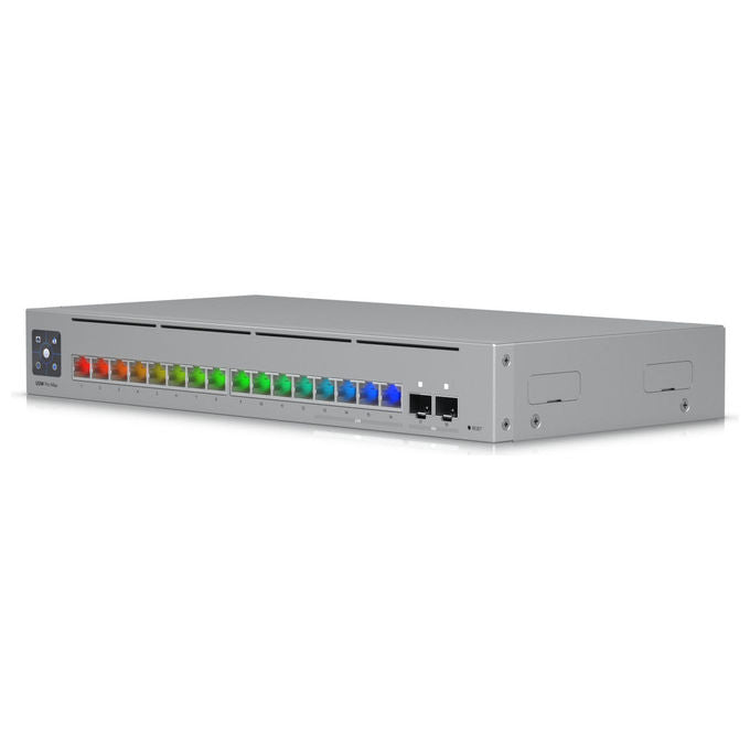 Ubiquiti USW-PRO-MAX-16 Pro Max Switch di Rete L3 16 Porte 2.5G Ethernet 84 Gbit-s 2 SFP+ Rack 1U colore Grigio
