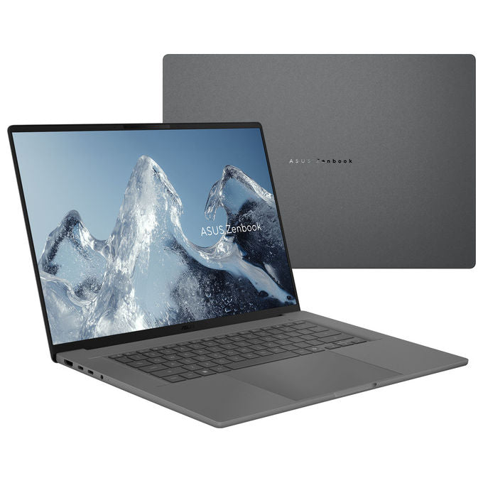 Asus UX3607QA-SH013W Zenbook A16 Notebook 16 pollici OLED 16GB RAM 512GB SSD Qualcomm Snapdragon X 16GB LPDDR5X colore Nero