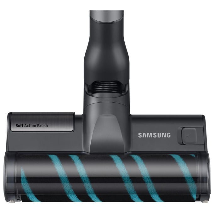 Samsung VCA-SAB92B Spazzola Soft Action per pavimenti duri e fessure con fili antistatici in argento testa girevole 180° facile manutenzione colore Nero