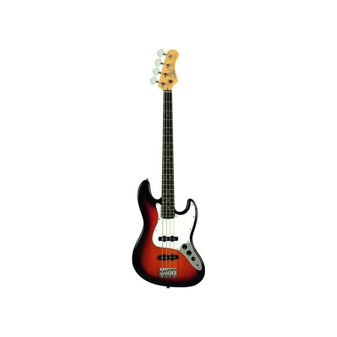 EKO Basso Elettrico Starter VJB-200 Sunburst Ideale per Musica Elettrica e Performance dal Suono Eccezionale