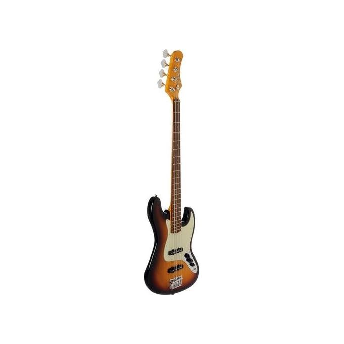Eko Basso Elettrico Eko Starter Sunburst Strumento Musicale per Musicisti Professionisti e Appassionati con Design Accattivante