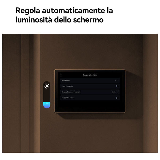 Imou VO1-5M0R-VH1-7A0S Videocitofono Smart Wi-Fi 6 Monitor 7'' Risoluzione 5MP QHD Campo Visivo 125° Audio Bidirezionale Memoria Fino a 512GB colore Nero