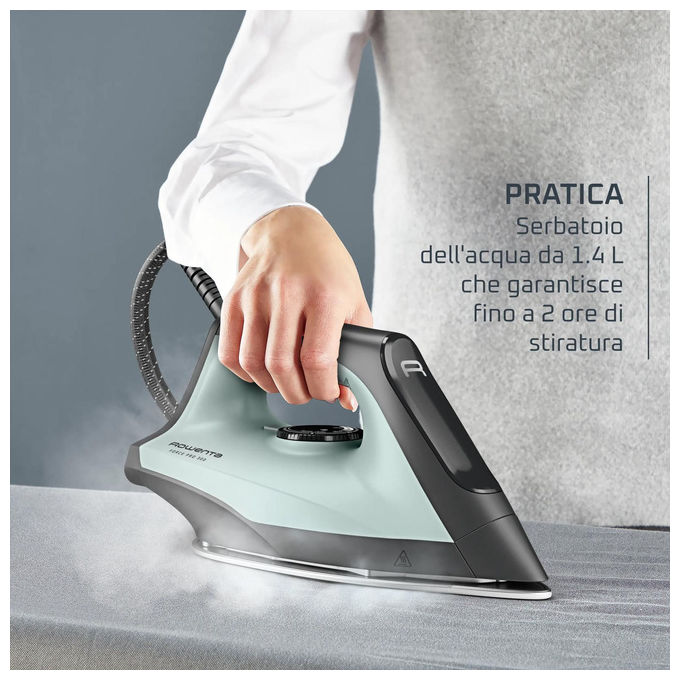 Rowenta VR5430F0 Force Pro 300 Generatore Di Vapore 2400 W 310 g-min Piastra Durilium Airglide colore Verde