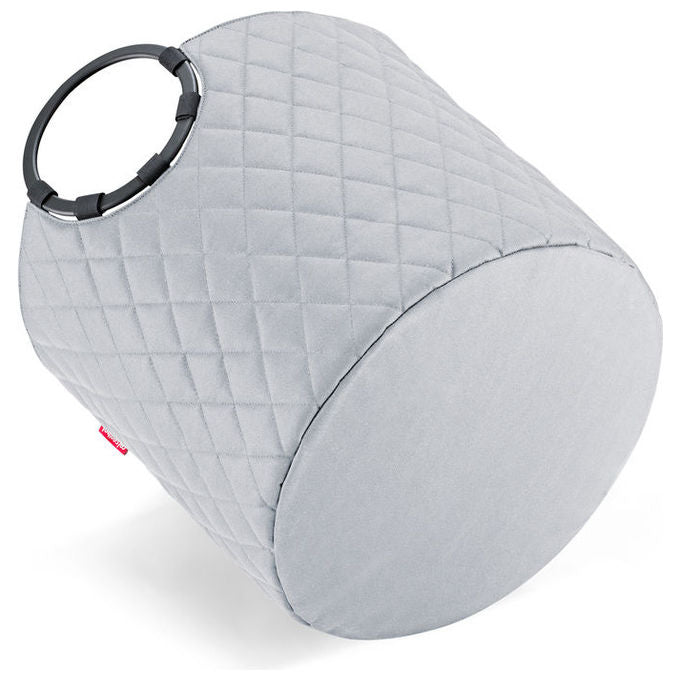 Reisenthel R74DUZA Wäschekorb loophome S Cestino per la biancheria in poliestere riciclato con design 3D colore Grigio