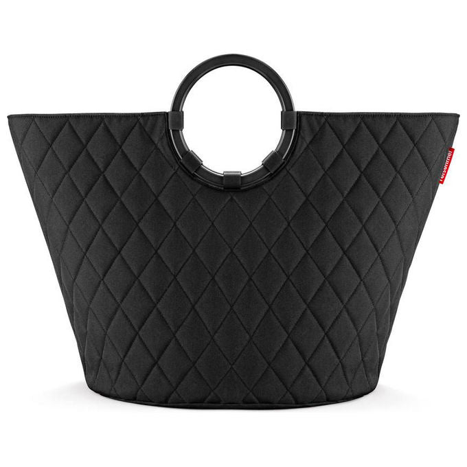 Reisenthel VR7071 loophome S Cestello 35 L in poliester riciclato e alluminio colore Nero