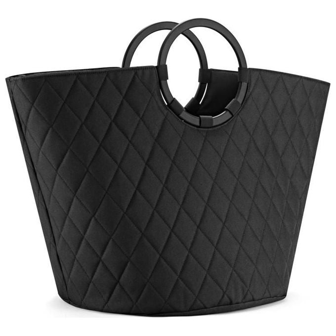Reisenthel VR7071 loophome S Cestello 35 L in poliester riciclato e alluminio colore Nero