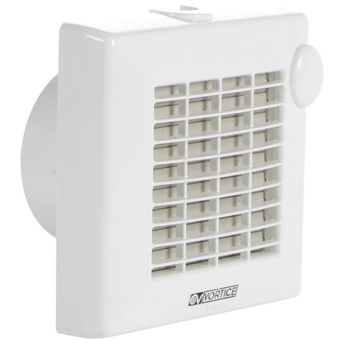 Vortice Punto M 100-4 Atll Aspiratore Mm100 Da Muro-Vetro Longlife Automatico Con Timer